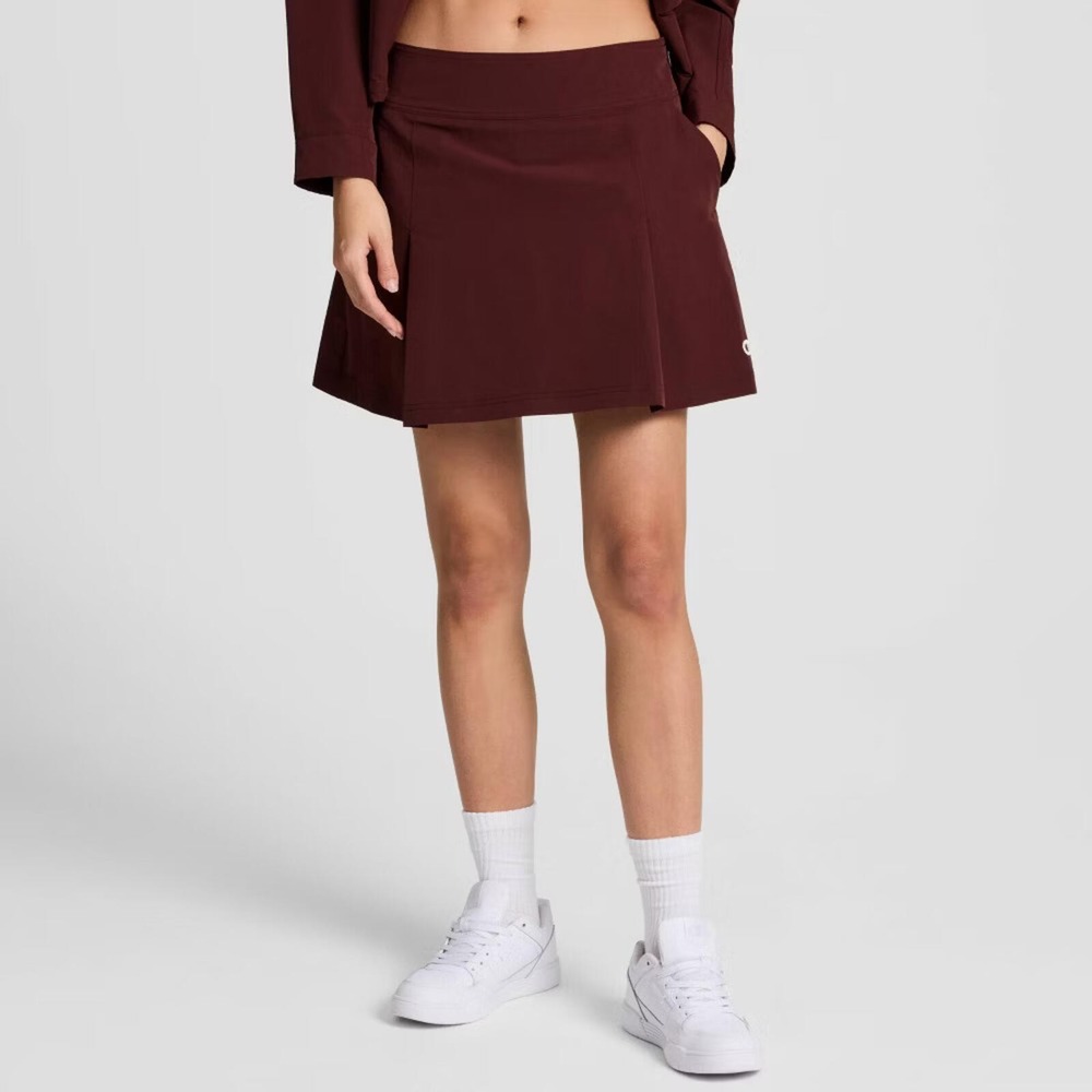 Women's Pleated Skort by Champion Maroon Size 8 New‎ With Tags